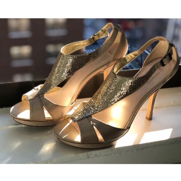 Glint | Gillian Satin Platform Sandals - Picture 5 of 13